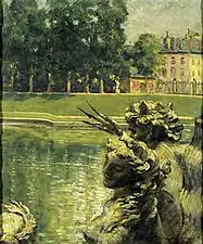 Le Bassin de Neptune, Versailles, localisation inconnue.
