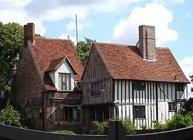 L'abbaye de Beeleigh, comprenant les restes du premier monastère.