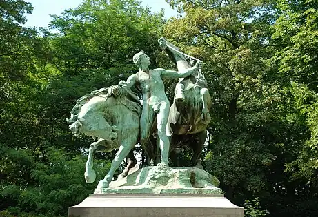 Le Dompteur de chevaux.