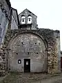 Embryon de bras de transept nordet clocher-mur (oct. 2012)