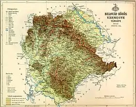 Localisation de Bjelovar-Križevci