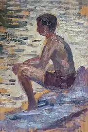 Baigneur par  Maximilien Luce