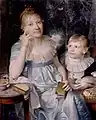 Benedikte Naubert et son fils adoptif, musée des Beaux-Arts de Leipzig.