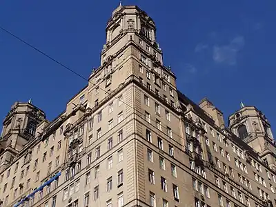 Angle de Central Park West et 81e rue