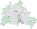 localisation de l'arrondissement de Neukölln