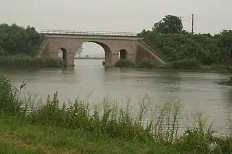 Le viaduc de Bernhardsthaler Teich (de) construit par Carl von Ghega