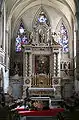 Le retable de l'église.