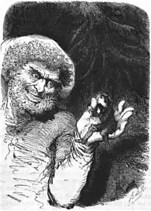 Le cœur froid, par Bertall, 1869