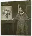 Bertha Wegmann à la fin de sa vie photographiée par Holger Damgaard (da).