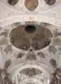 Vue de la coupole et des fresques