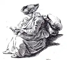 Das Bettelnde Soldatenweib (1764)