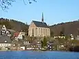Vue de l'église conventuelle.