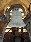 Cloche no 4 Isabelle en 1893 par Burdin-Aîné, note : La#3, masse : 411 kg