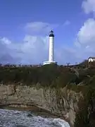 La falaise.