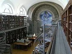 no 69 : vue intérieure de la bibliothèque de la cinémathèque de Toulouse.