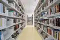 Rayonnage de livres.