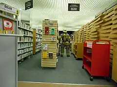Pompiers en visite