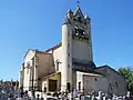 Vue sud-est de l'église Notre-Dame (sept.&nbsp;2009)