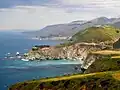 Paysage côtier à Big Sur