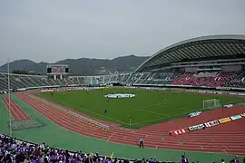 Vue d'un stade