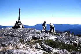 Le sommet du mont Bimberi.