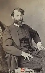 Le peintre Ferdinand Heilbuth.