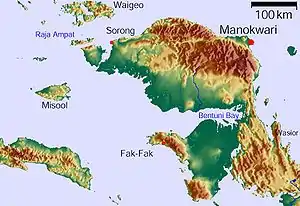 Carte topographique