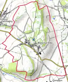 Carte topographique