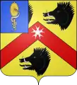 Blason de Charles Cochon de Lapparent (1750-1825), chevalier (1808) puis comte (1809) d'Empire, sénateur de l'Empire