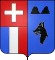 Armoiries de la commune des Rousses (France).