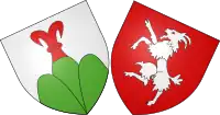 Blason de Scharrachbergheim-Irmstett