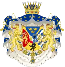 Prince héritier, duc de Södermanland (1826-1844).