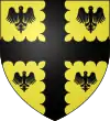 Blason de Yves de Kermartin Saint catholique.