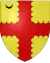 Armes de Christine de Haynin, femme de Jean-Baptiste de Haynin, écuyer seigneur de Breuze