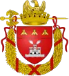 Armes d'Anvers, bonne ville de l'Empire français
