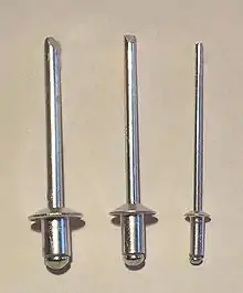 Rivets.