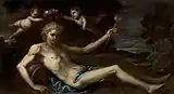 Allégorie de la rivière Darro, huile sur toile, 124 x 210 cm,&nbsp;Musée des Beaux -&nbsp;Arts de Grenade