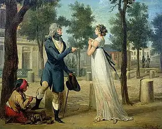 Point de convention (vers 1797), localisation inconnue.