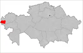 Localisation de District de Bokey Orda