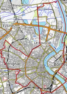 Carte topographique