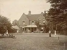 Le presbytère de Borley en 1892.