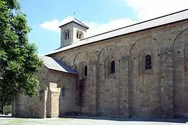 L'église, côté nord.