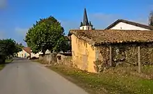 St-Girons en Béarn, architecture chalossaise.