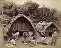 Hameau dans les Nilgiris (« Montagnes bleues »), Tamil Nadu (1869)