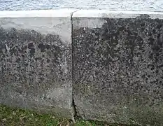 Détail du barrage.