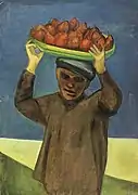 Garçon avec poires (1930), Collection particulière.