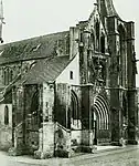 L'église Notre-Dame en 1859, avant les travaux du XIXe&nbsp;siècle