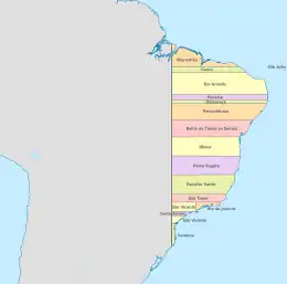 1534Capitanias hereditárias