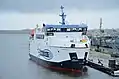 Le Breizh Nevez I à la gare maritime de Lorient avant sa mise en service