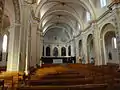 L'intérieur de l'église.